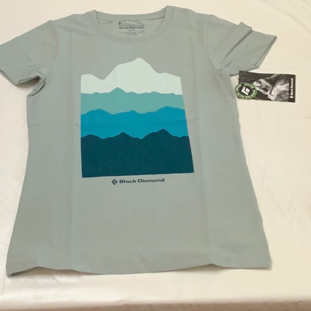 Black Diamond MOUNTAIN VISTA GRADIENT TEE - Atmosphere